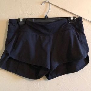Lululemon Speed Short, Black size 8